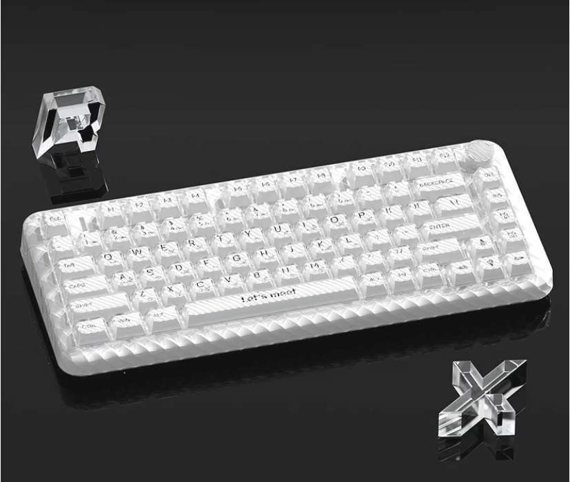 RX-Storm S75 75% Gasket-mounted Hot-swappable Bluetooth 5.0/2.4G Wireless &  Type-C Wired Mechanical Keyboard for Mac/Win/iOS - AliExpress