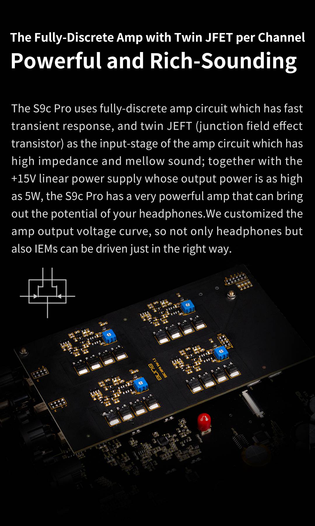 AUNE S9c Pro DAC & Headphone AMP-8