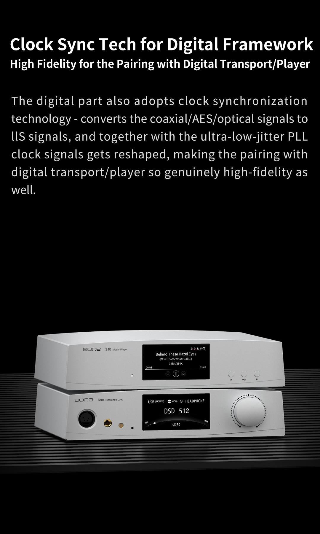 AUNE S9c Pro DAC & Headphone AMP-6