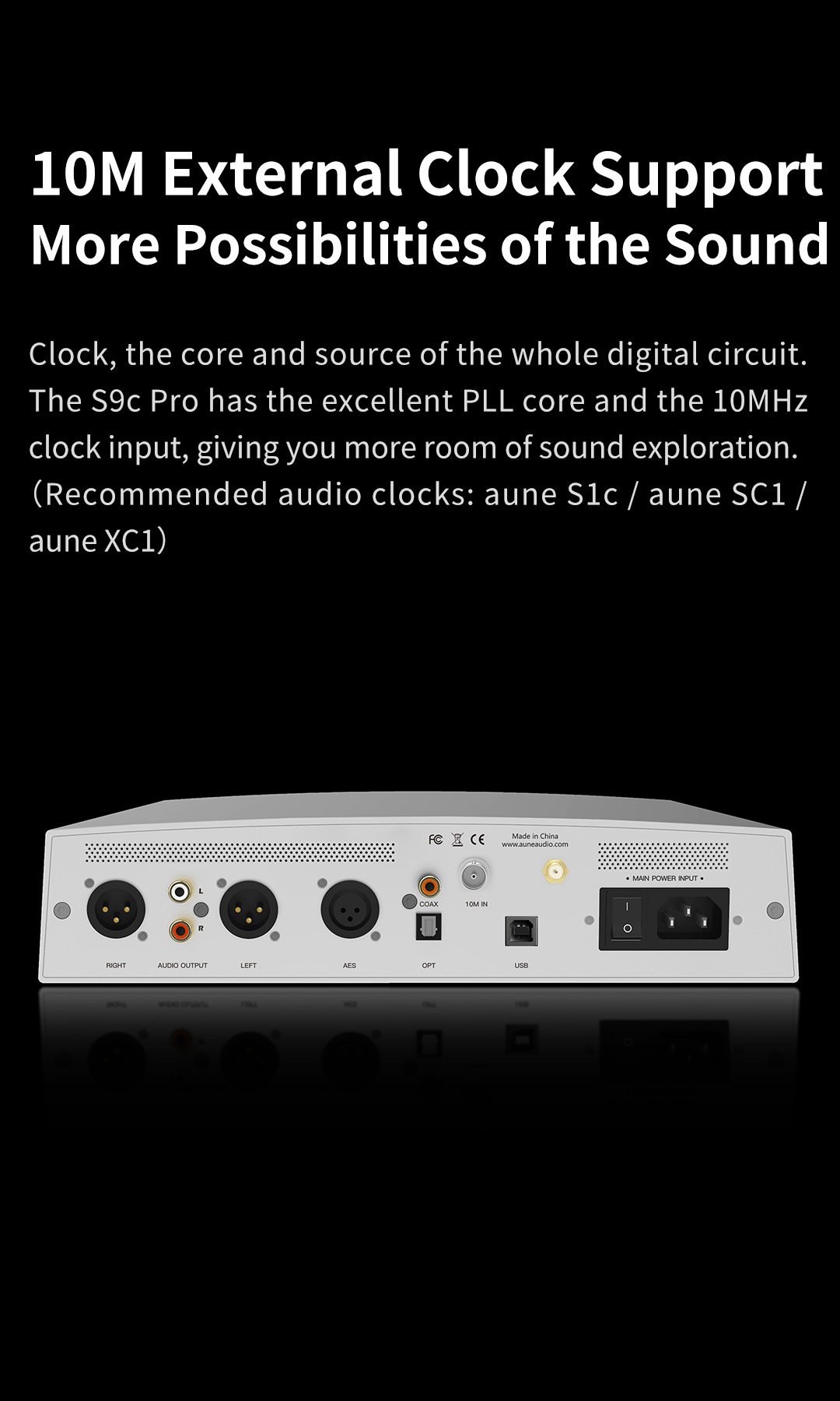 AUNE S9c Pro DAC & Headphone AMP-13