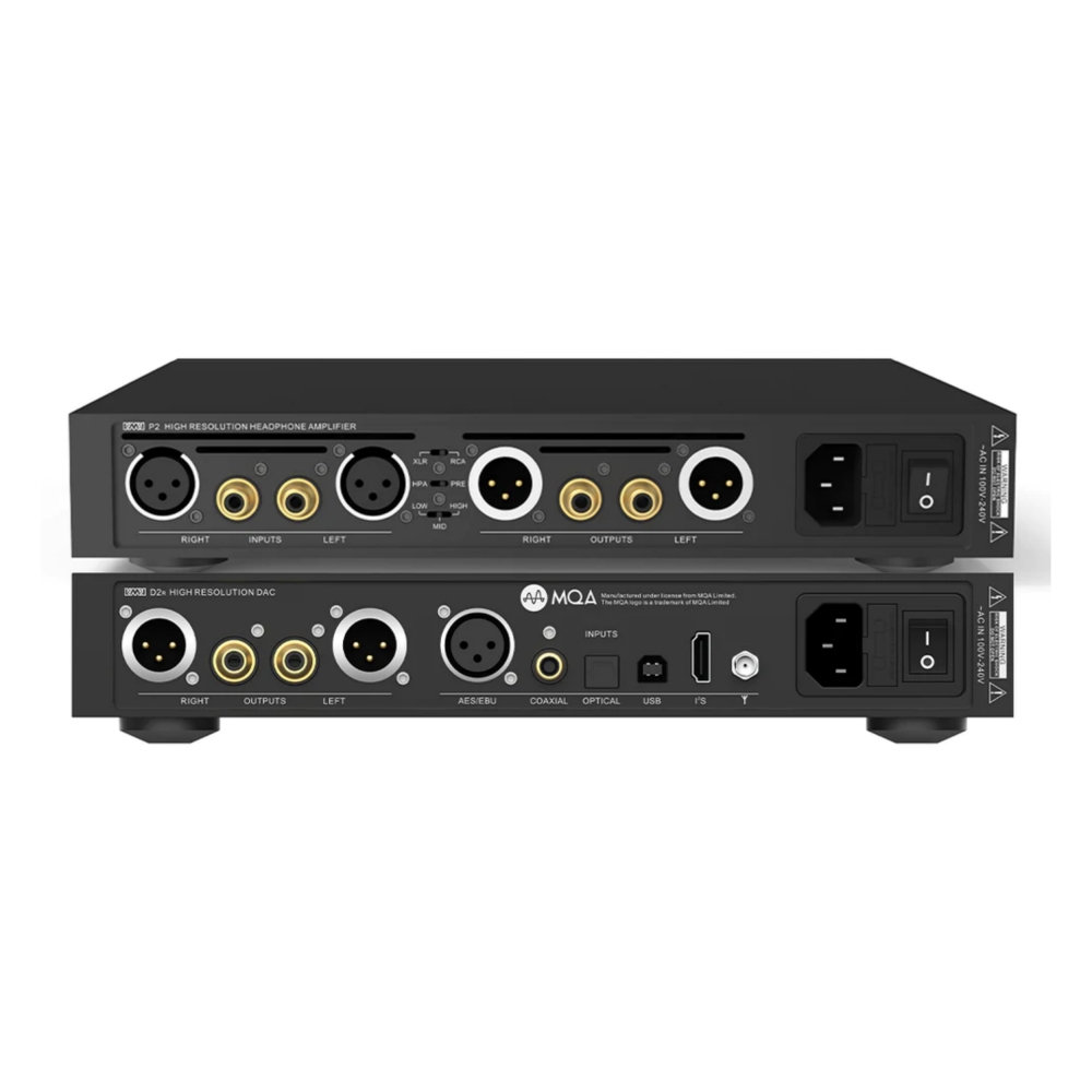 SMSL VMV D2R DAC + VMV P2 AMP + XLR Cable Combo-2