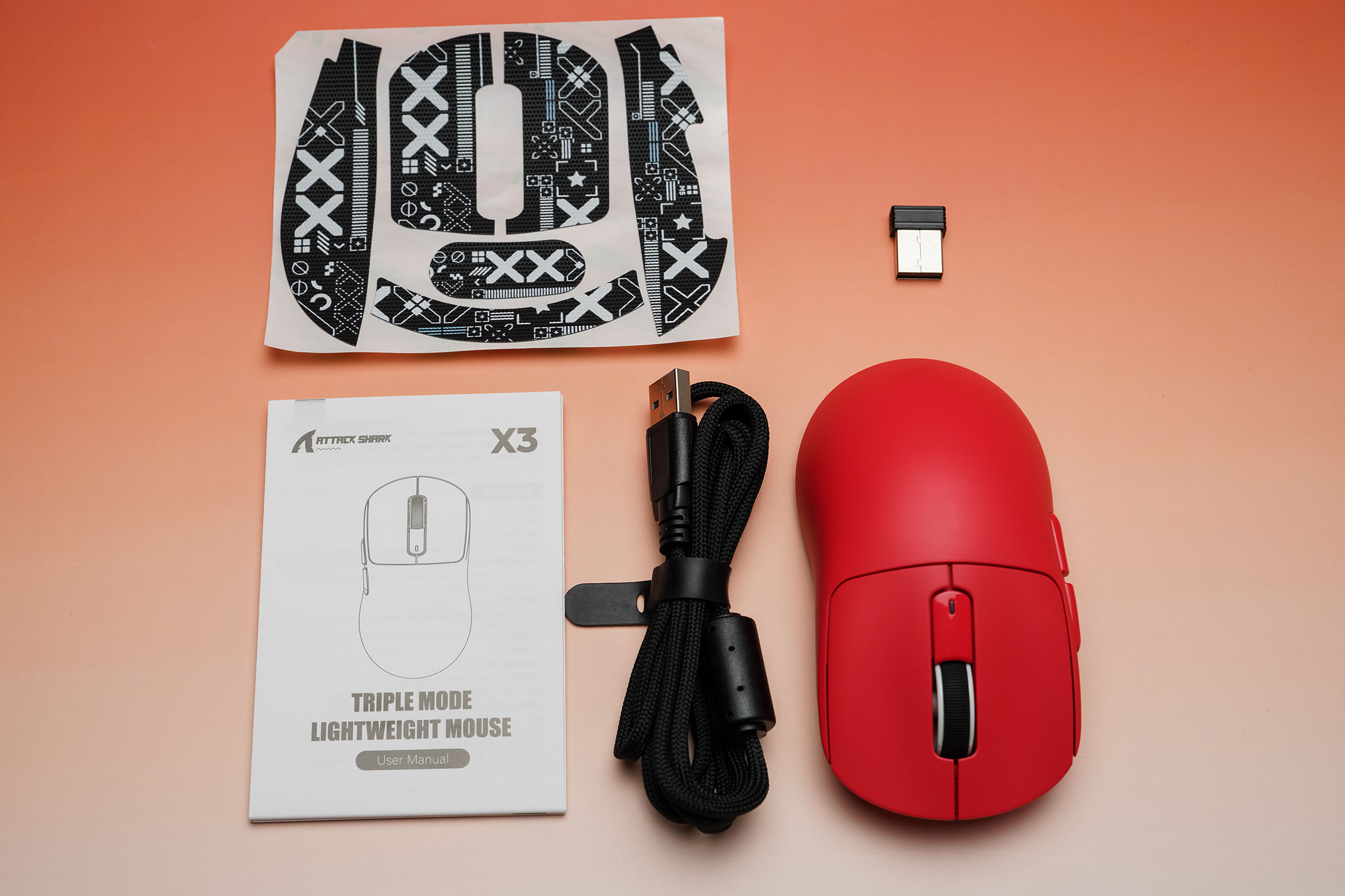 Attack Shark X3 Bluetooth Mouse , 49g Lightweight , PixArt PAW3395,  Tri-Mode Connection, 26000dpi, 650IPS, Macro Gaming Mouse - AliExpress