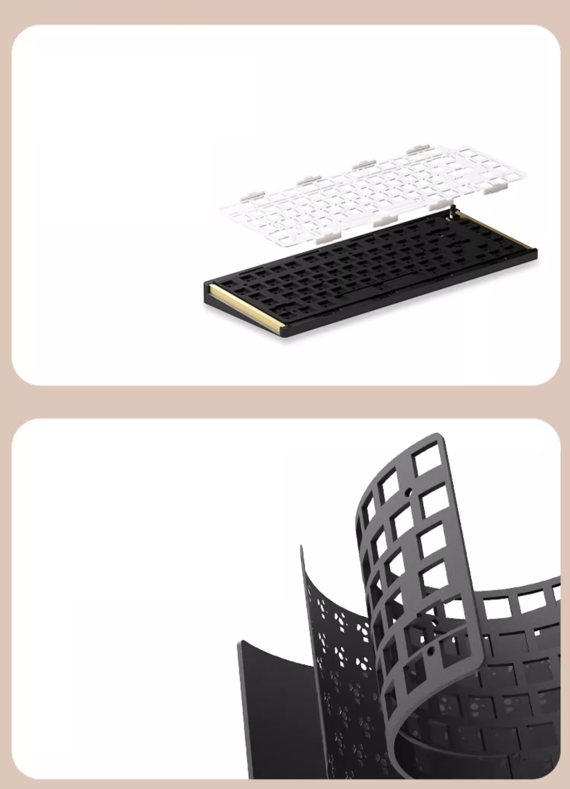 MONSGEEK M1 V2 Aluminium Mechanical Keyboard-Tapelf