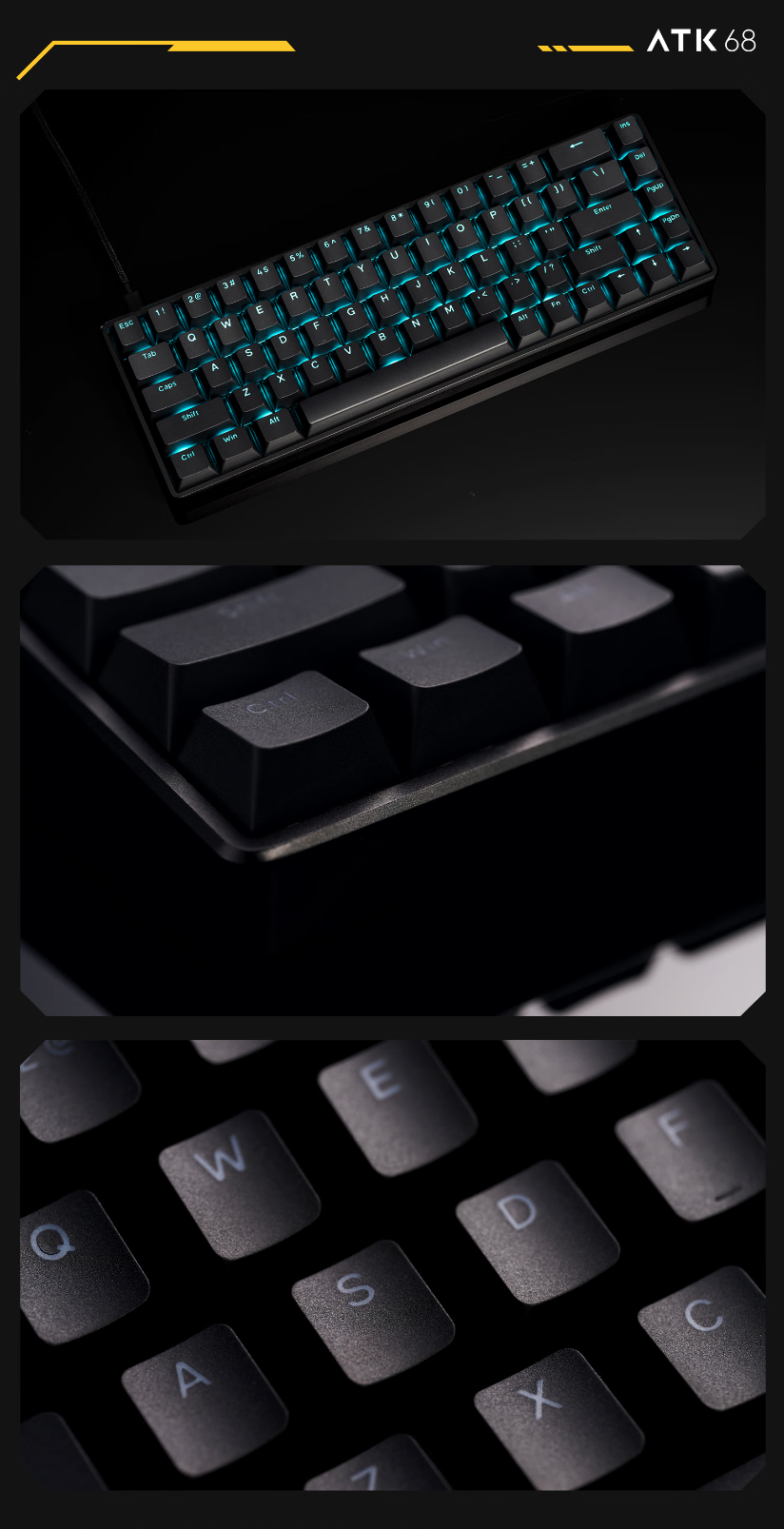 VXE ATK68 Magnetic Switch Mechanical Keyboard