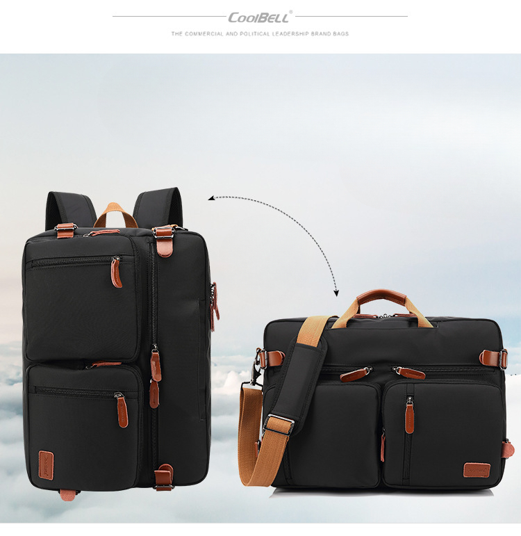 Wasserabweisende Retro-Aktentasche für Herren, multifunktionaler Rucksack, Business-Laptoptasche, Aktentasche, Dokumententasche, Taschen mit Griff oben, Umhängetasche, Computertasche_voghion.com
