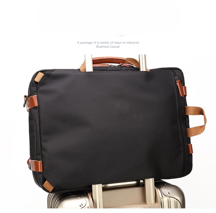 Wasserabweisende Retro-Aktentasche für Herren, multifunktionaler Rucksack, Business-Laptoptasche, Aktentasche, Dokumententasche, Taschen mit Griff oben, Umhängetasche, Computertasche_voghion.com