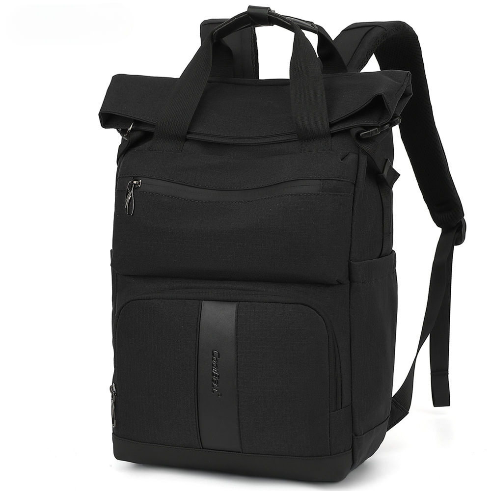 New Fashion Backpack for Men College Students Couples Backbags Oxford top handle bag shoulder Waterproof Computer Bags Rolled Duffles_voghion.com