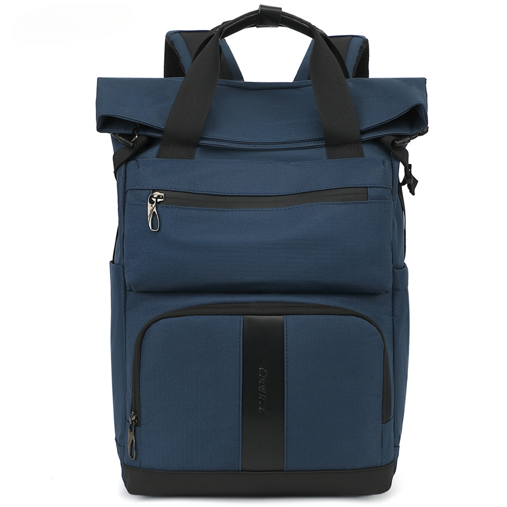 New Fashion Backpack for Men College Students Couples Backbags Oxford top handle bag shoulder Waterproof Computer Bags Rolled Duffles_voghion.com