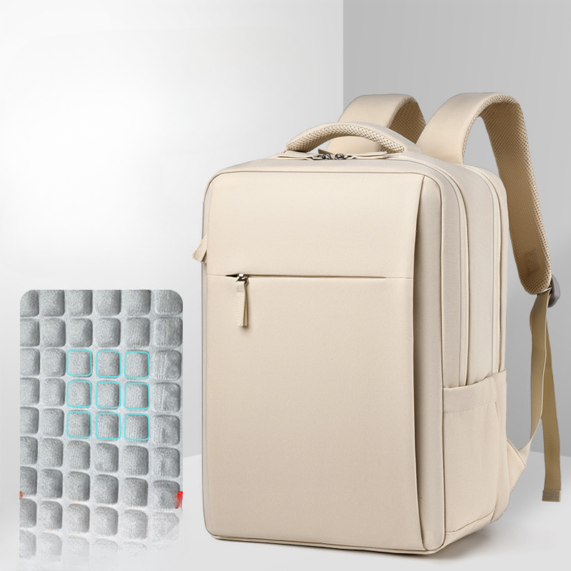 2024 Männer Frauen Business Laptop Computer Rucksäcke Samt Airbag 15,6 Zoll Computer Taschen Große Kapazität Oxford Notebook Rucksack Mode Schulter Taschen_voghion.com