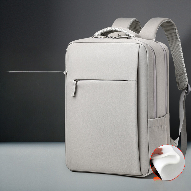 2024 Männer Frauen Business Laptop Computer Rucksäcke Samt Airbag 15,6 Zoll Computer Taschen Große Kapazität Oxford Notebook Rucksack Mode Schulter Taschen_voghion.com