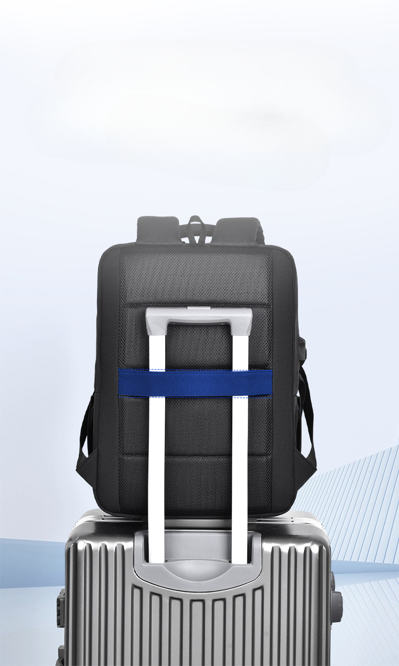 2024 Männer Frauen Business Laptop Computer Rucksäcke Samt Airbag 15,6 Zoll Computer Taschen Große Kapazität Oxford Notebook Rucksack Mode Schulter Taschen_voghion.com
