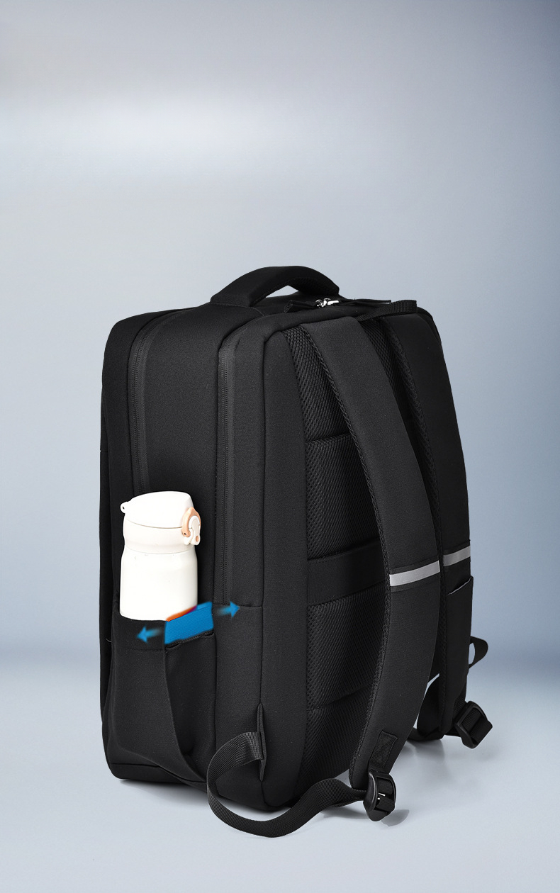 2024 Männer Frauen Business Laptop Computer Rucksäcke Samt Airbag 15,6 Zoll Computer Taschen Große Kapazität Oxford Notebook Rucksack Mode Schulter Taschen_voghion.com