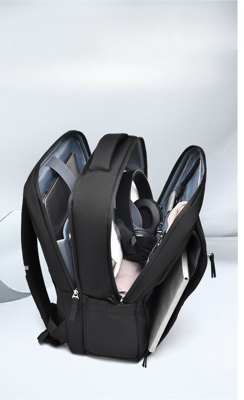 2024 Männer Frauen Business Laptop Computer Rucksäcke Samt Airbag 15,6 Zoll Computer Taschen Große Kapazität Oxford Notebook Rucksack Mode Schulter Taschen_voghion.com