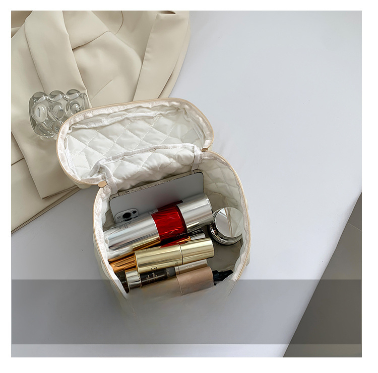 Bolsas de tela para almacenamiento de viajes, bolsas de cosméticos con asa portátil, bolsa de maquillaje para niñas, bolsa de artículos de tocador para mujeres_voghion.com