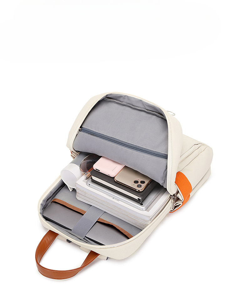 Sac à dos d'ordinateur Oxford pour filles, sac à dos d'affaires, sacs pour ordinateur portable à la mode pour femmes, cartables pour étudiants, sacs à bandoulière souples_voghion.com
