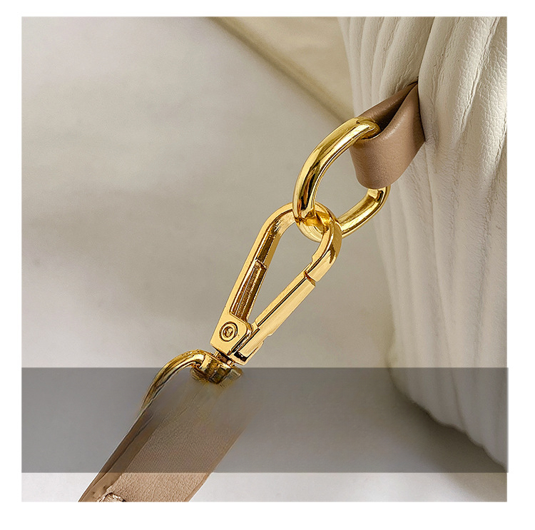 Streifen Handtasche für Mädchen Designer Schultertaschen Vielseitige Pu Leder Cross-Body Tasche Damen Mode Taschen Hobos_voghion.com