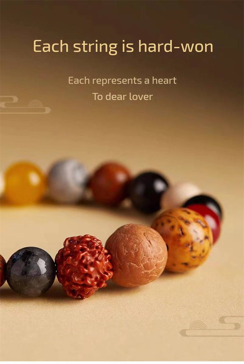 Eighteen-Bead Duobao Bracelet for attracting good luck and protection5