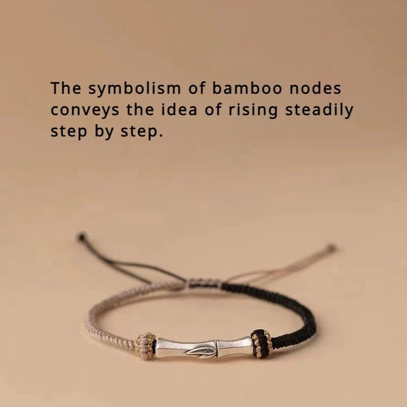 Bamboo Node Success Bracelet for attracting good luck, protection, wealth, and success1