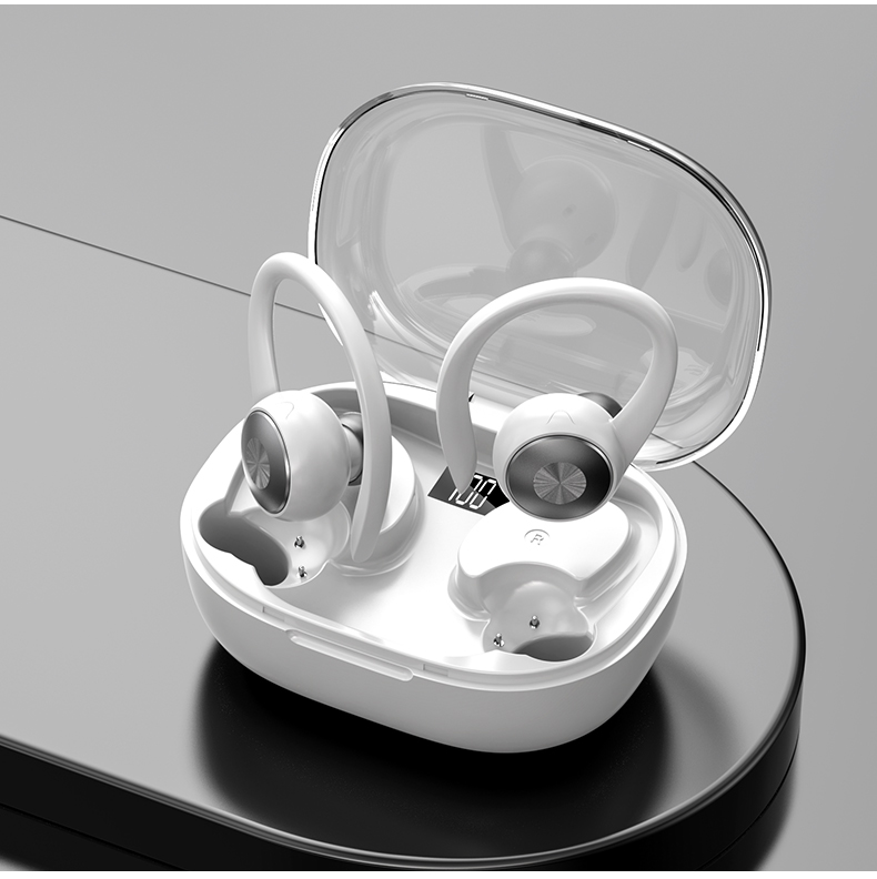 Kabellose Ohrhörer, Bluetooth-Kopfhörer, Sport, Bluetooth 5.3, Over-Ear-Kopfhörer, mit Mikrofon mit Geräuschunterdrückung, wasserdichtes Headset für Training/Laufen/Fitnessstudio_voghion.com