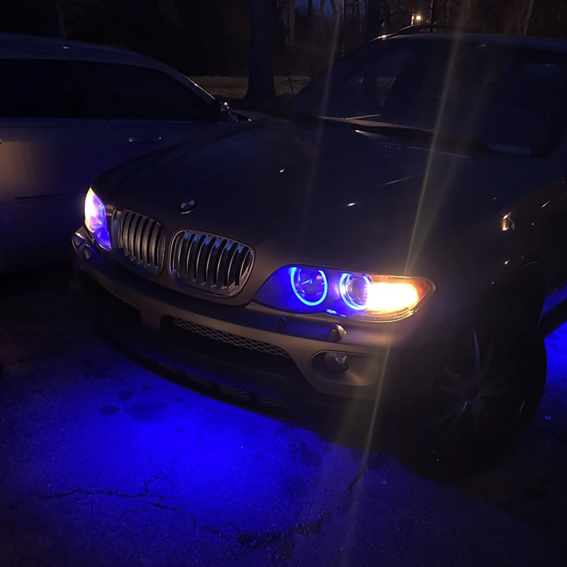 Pair of 6W E39 Error Free LED Angel Eyes Halo Ring Zimbabwe