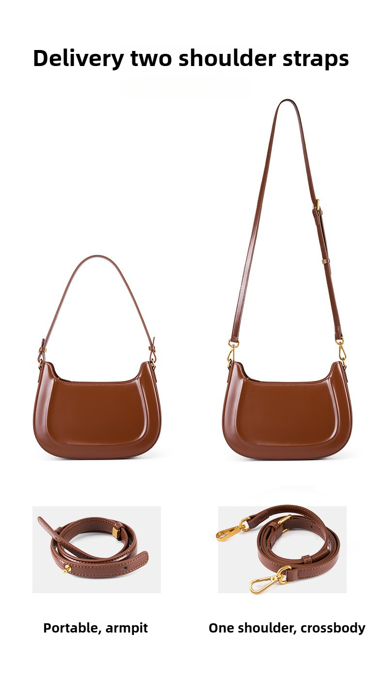 Borse a tracolla per donna, graziosa borsa a mano Hobo Tote Mini pochette con chiusura a cerniera_voghion.com