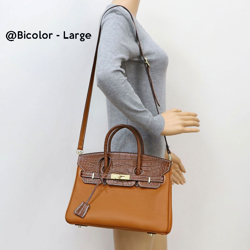 Kelly Bag Woman Red/Brown/Grey DIY Leather Bag Kit Handmade – Babylon  Leather