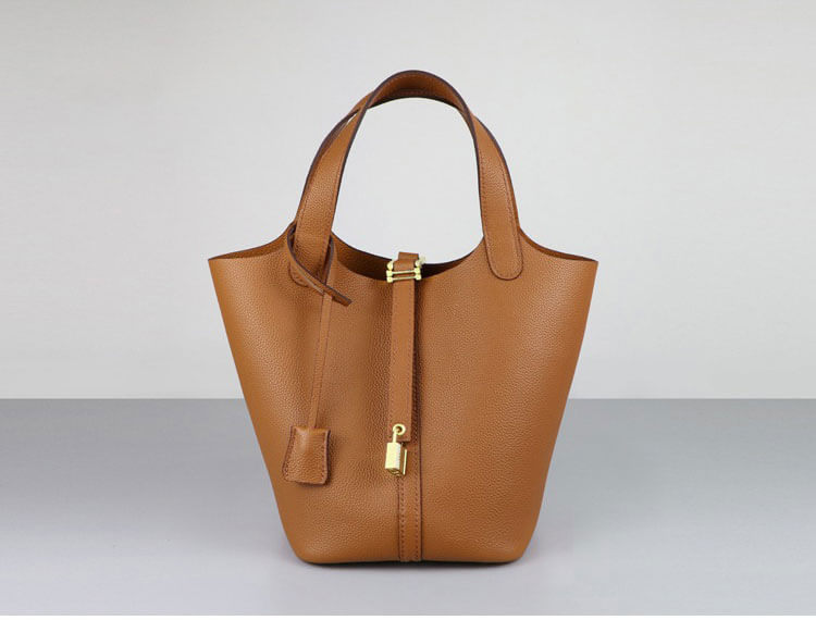 BABYLON™ Birkin Tote Bag DIY Leather Handbag Kit - Orange / L