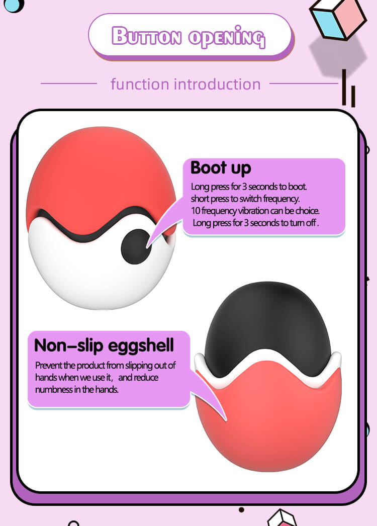 YY horse Poke ball mini vibrator