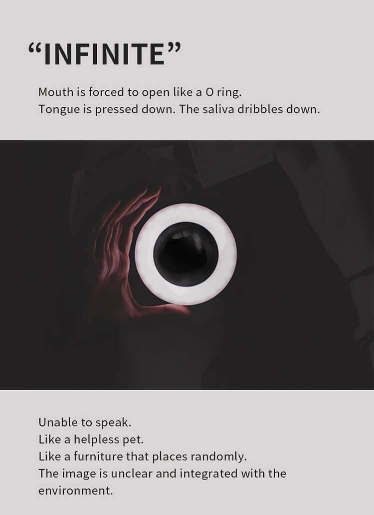 Roomfun O-type Mouth Gag SM sextoy