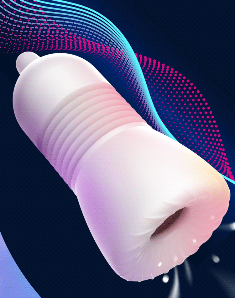 Compact male masturbator with suction technology