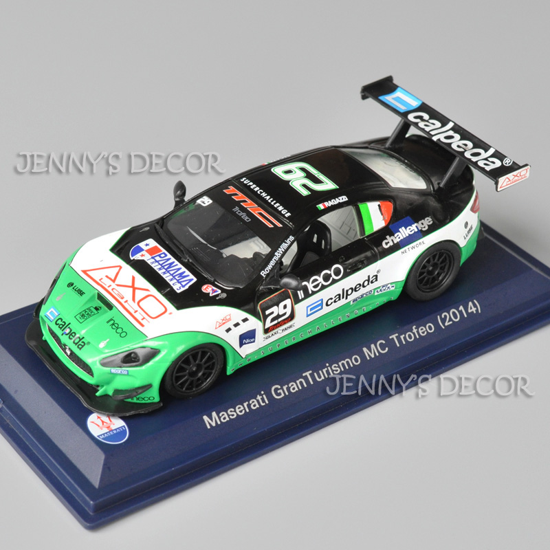 1:43 Diecast Racing Car Model Toy Maserati GranTurismo MC Trofeo