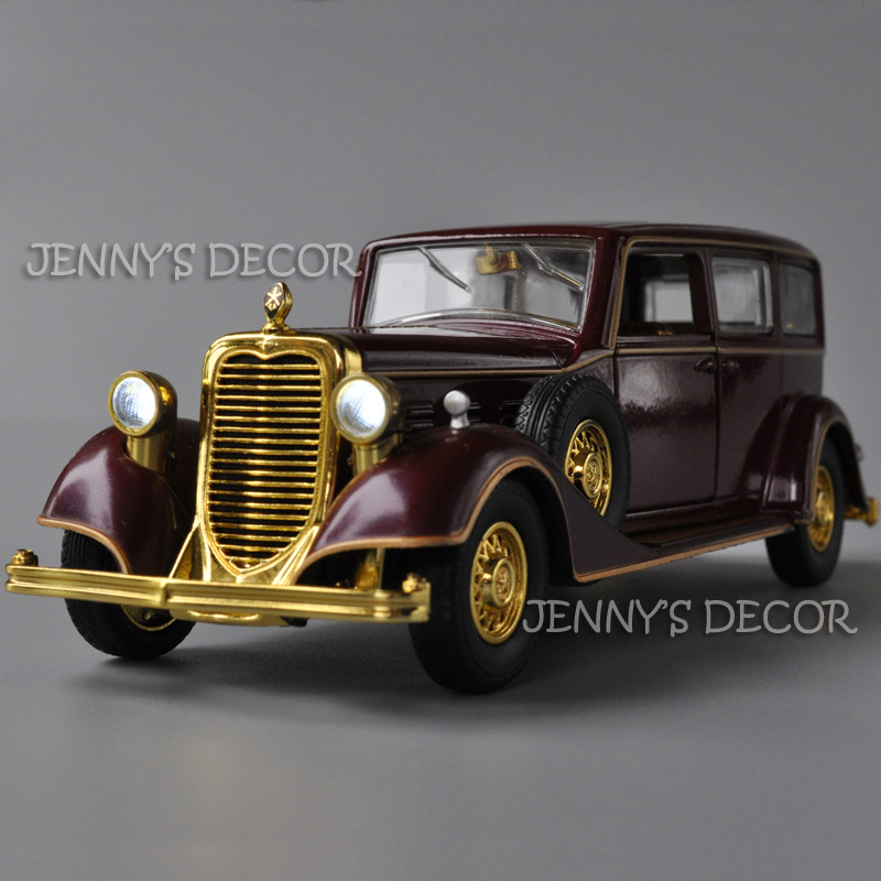 1:32 Diecast Model Car Toy Vintage Classic Cadillac Deluxe Tudor