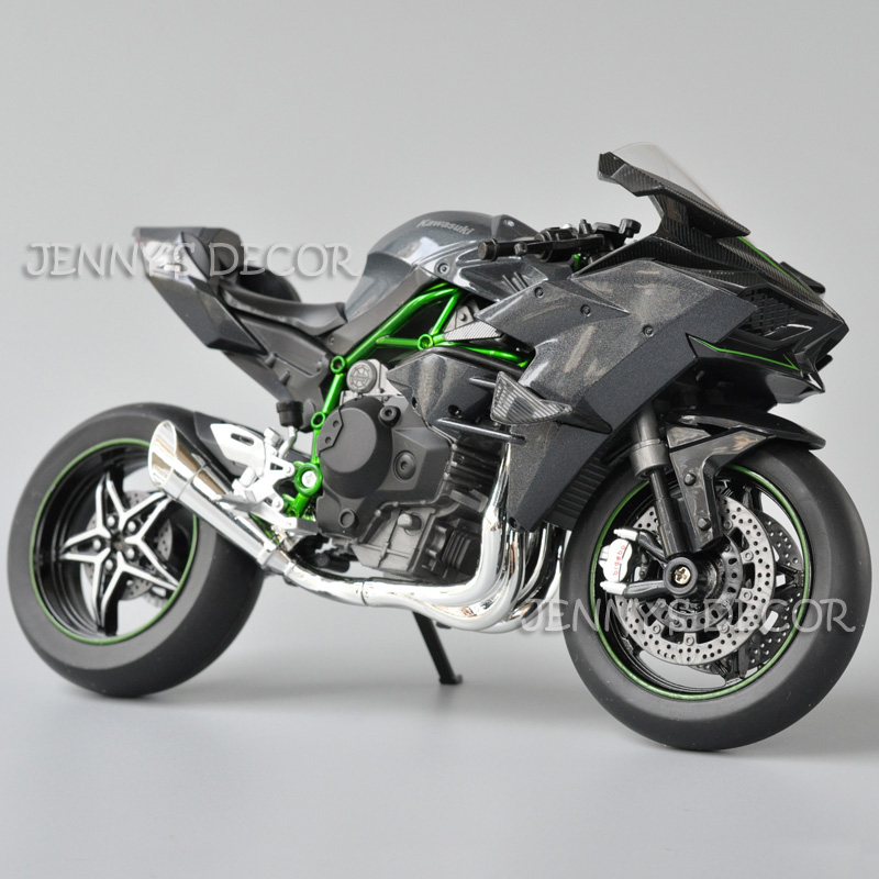 1:9 Scale Diecast Motorcycle Model Toys Kawasaki Ninja H2