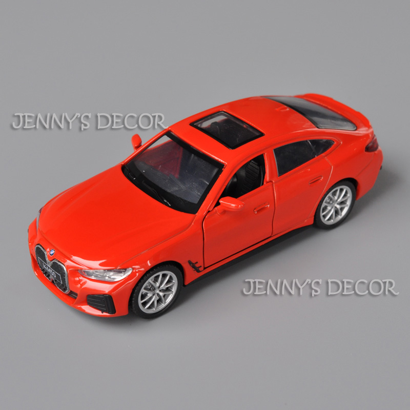 ミニカー BMW_INDEPENDENT 1:42 Scale Diecast Car Model Toy BMW I4 M50 Pull Back Miniature