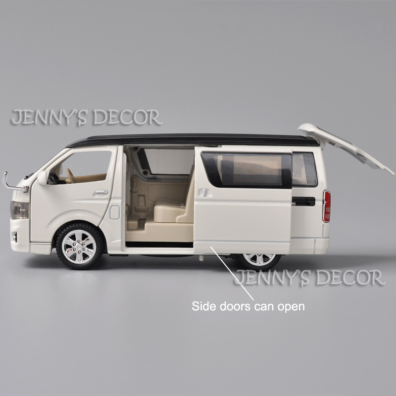 1:32 Scale Diecast Car Model Toy Toyota Hiace MPV Pull Back