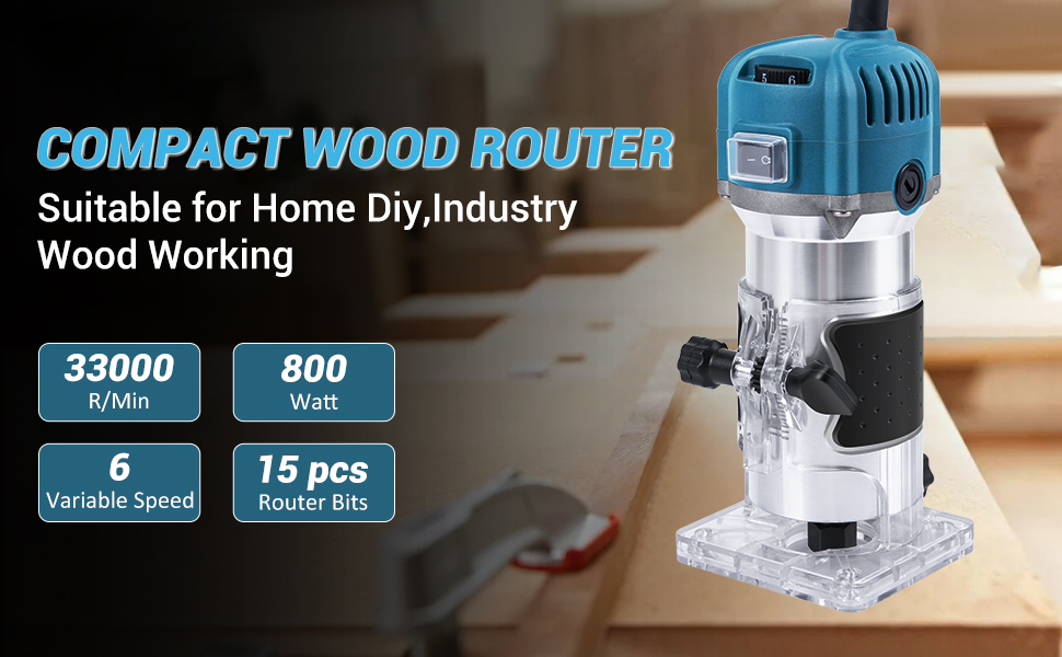 Compact Wood Router