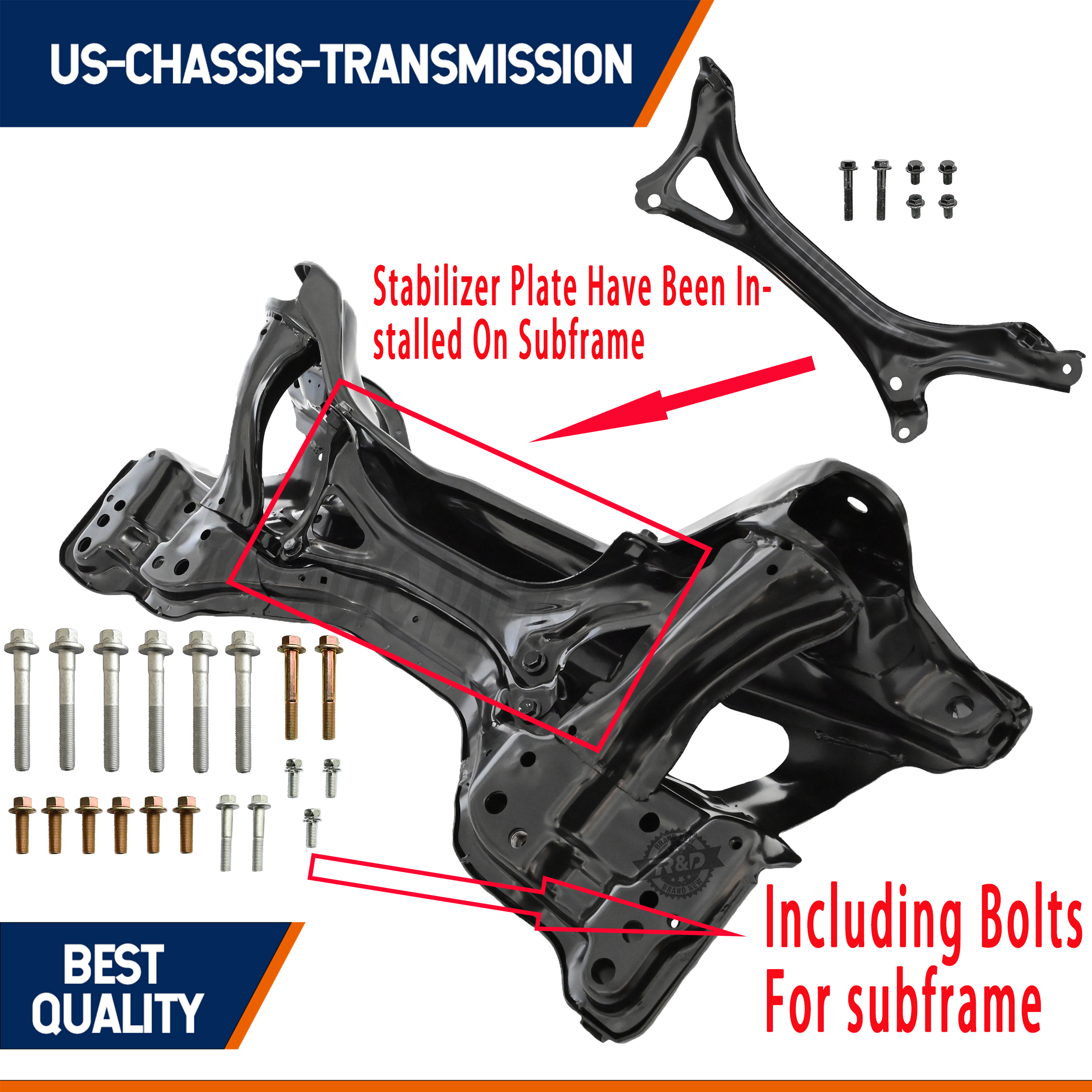 ベース clefs CrossStrain For 96 97 98 99 00 Honda Civic Front Crossmember Engine