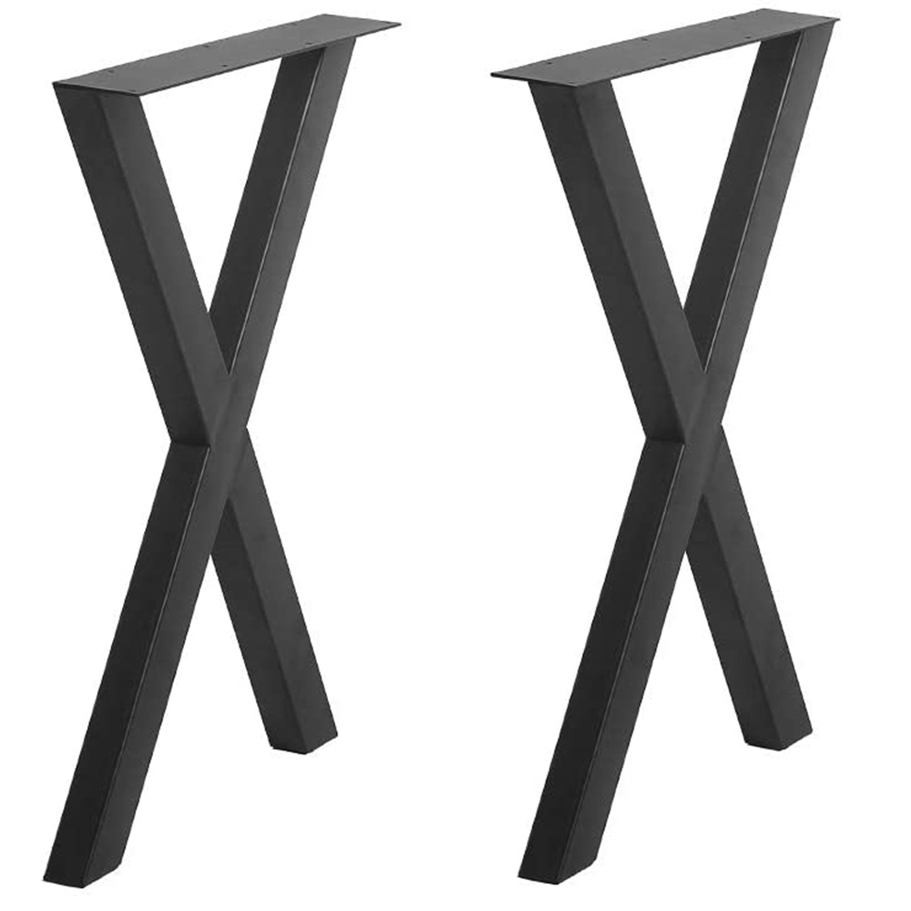 Industrial Square Metal Table Legs