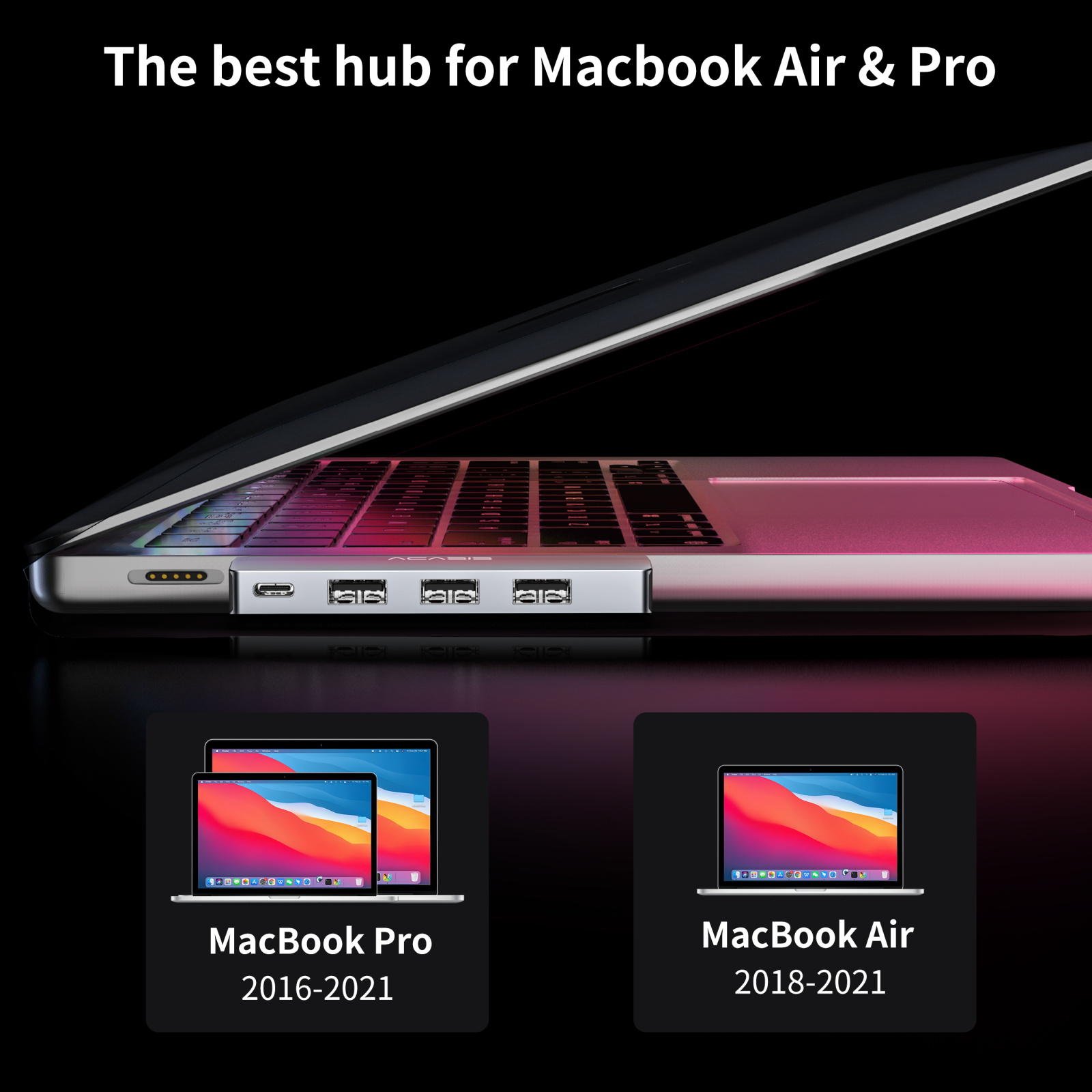 ACASIS 5-in-1 Hub for 2022-2016 MacBook ProAir