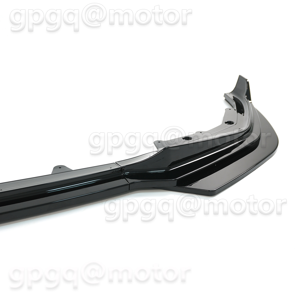 For BMW 3 Series G20 Facelift Gloss Black Front Bumper Splitter Lip
