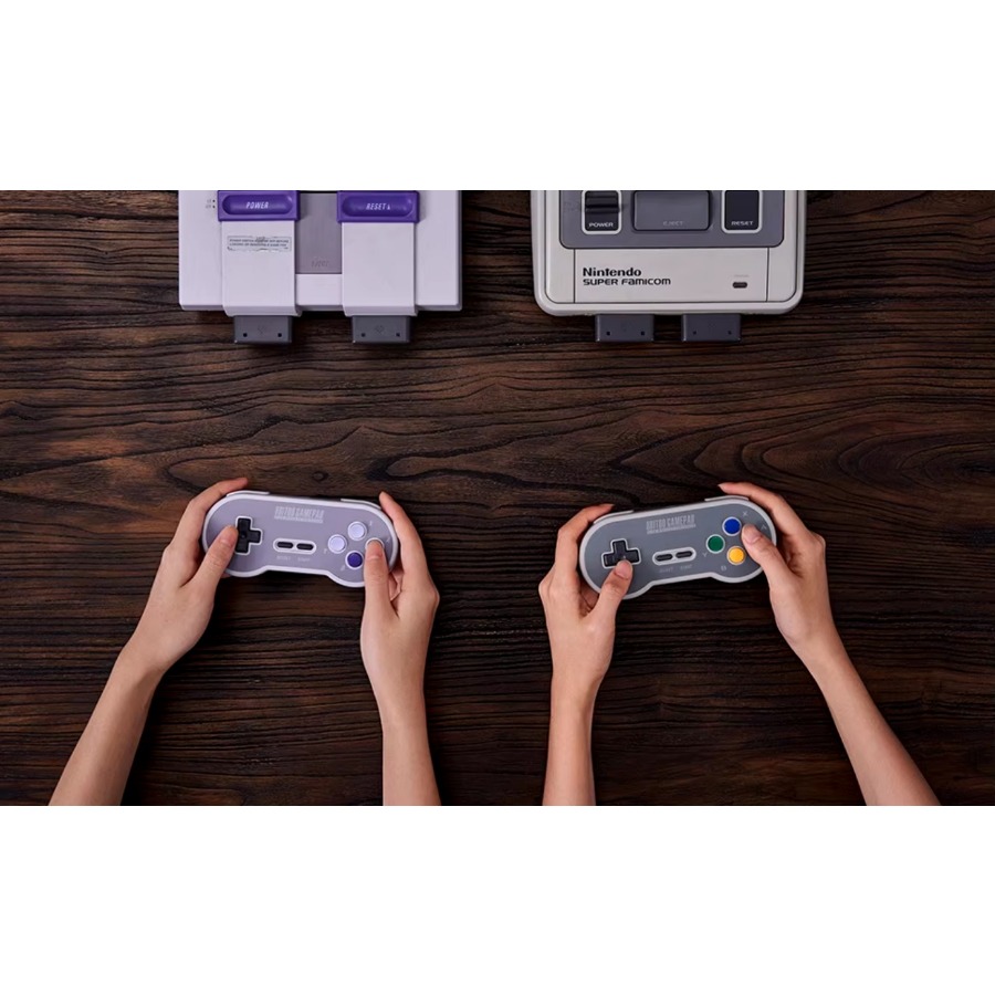 thumbnail image 2 of SN30 2.4G Wireless Gamepad For Original SNES/SFC - New Jade Green 2 of 12