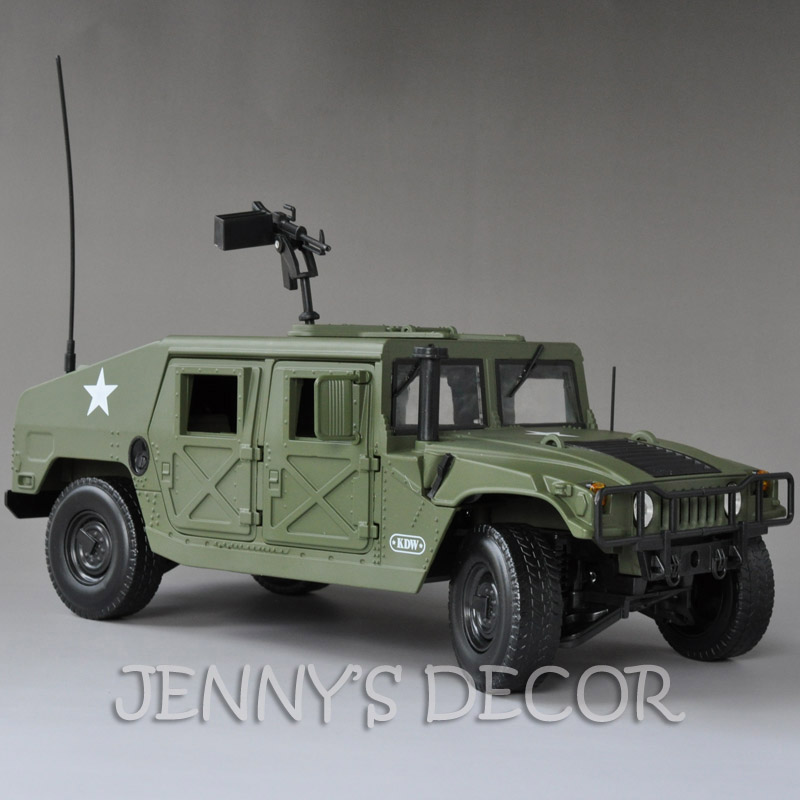 1:18 Diecast Model Car Toy Hummer H1 Military Tactical Vehicle