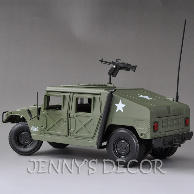 1:18 Diecast Model Car Toy Hummer H1 Military Tactical