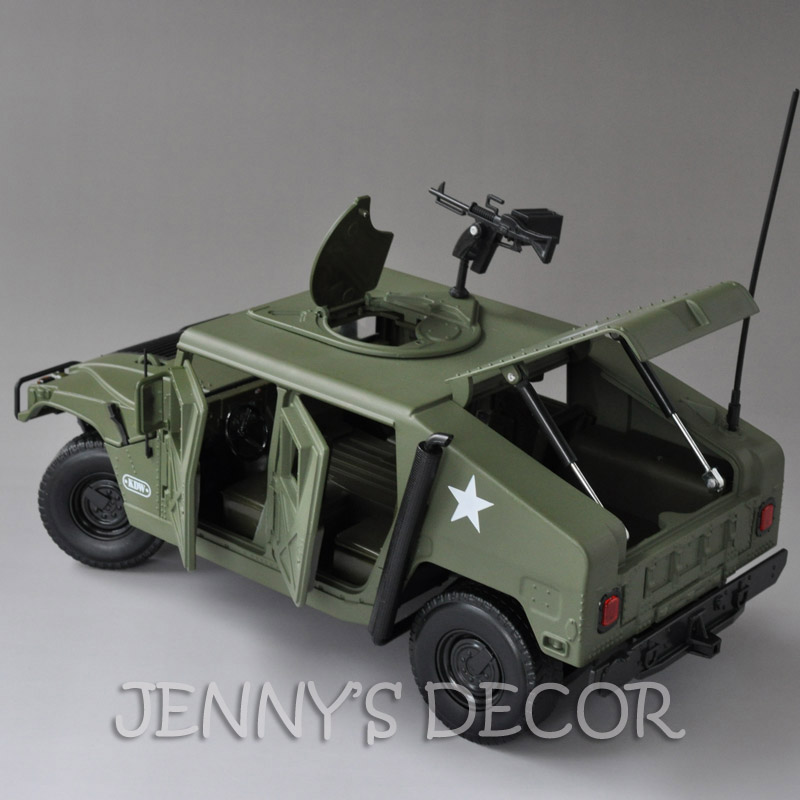 1:18 Diecast Model Car Toy Hummer H1 Military Tactical Vehicle