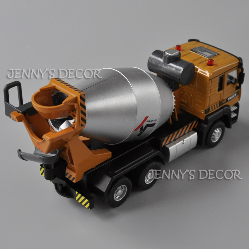 150 Diecast Metal Construction Vehicle Model Toy Concrete Mixer Truck