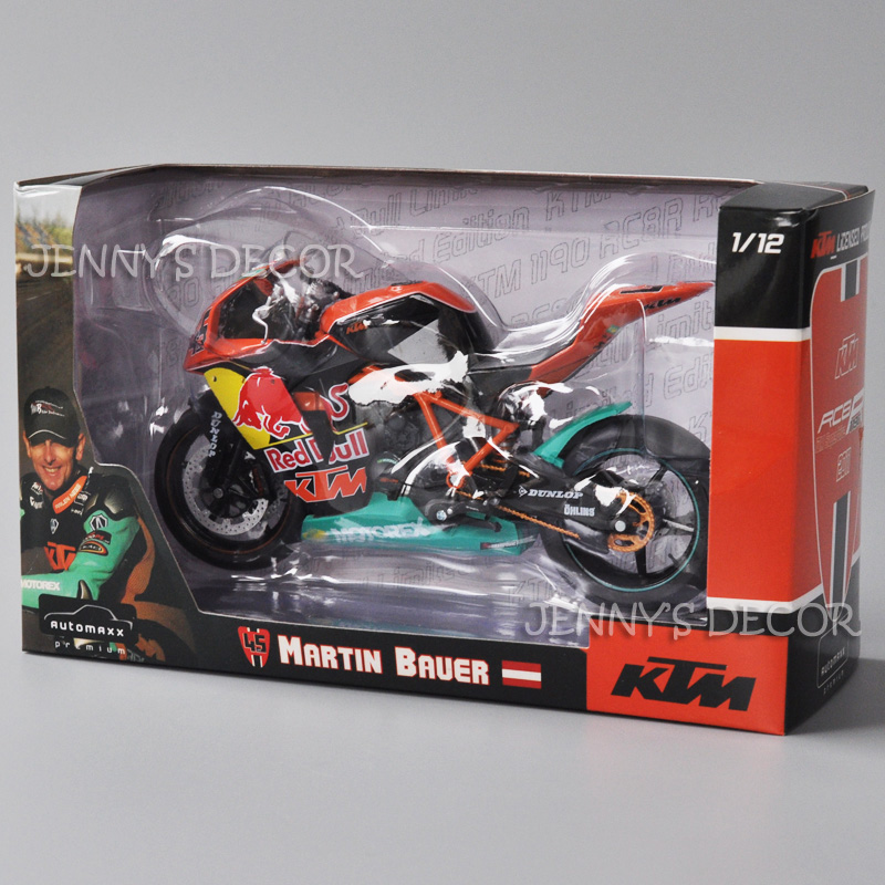 Automaxx 1:12 Scale Diecast Model Motorcycle Toys RC8R 1190