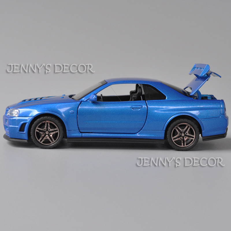 KINSMART Nissan Skyline GTR R34 ミニカー DSCN9141.JPG
