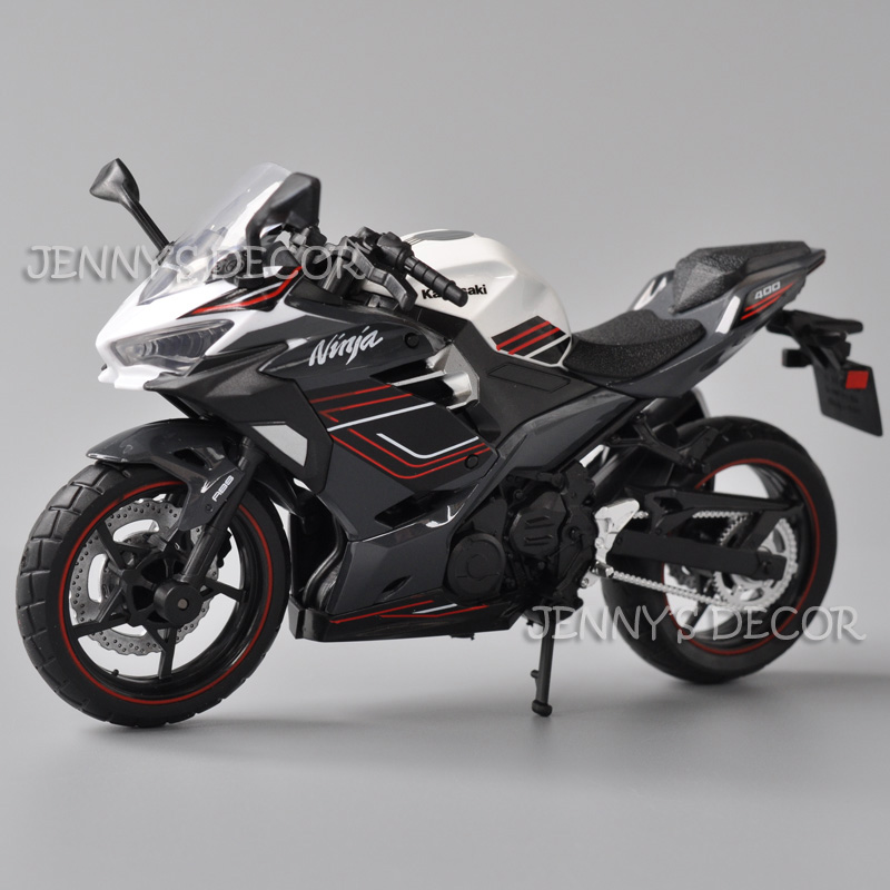 1:12 Scale Diecast Motorcycle Model Toys Kawasaki Ninja 400