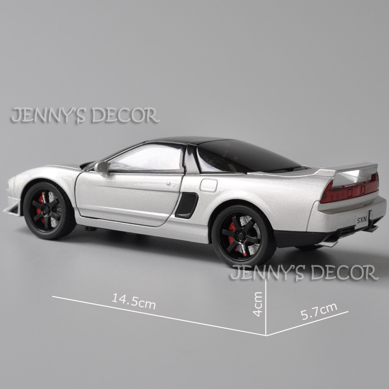1:32 Scale Diecast Honda NSX Model Car Toys Pull Back Miniature