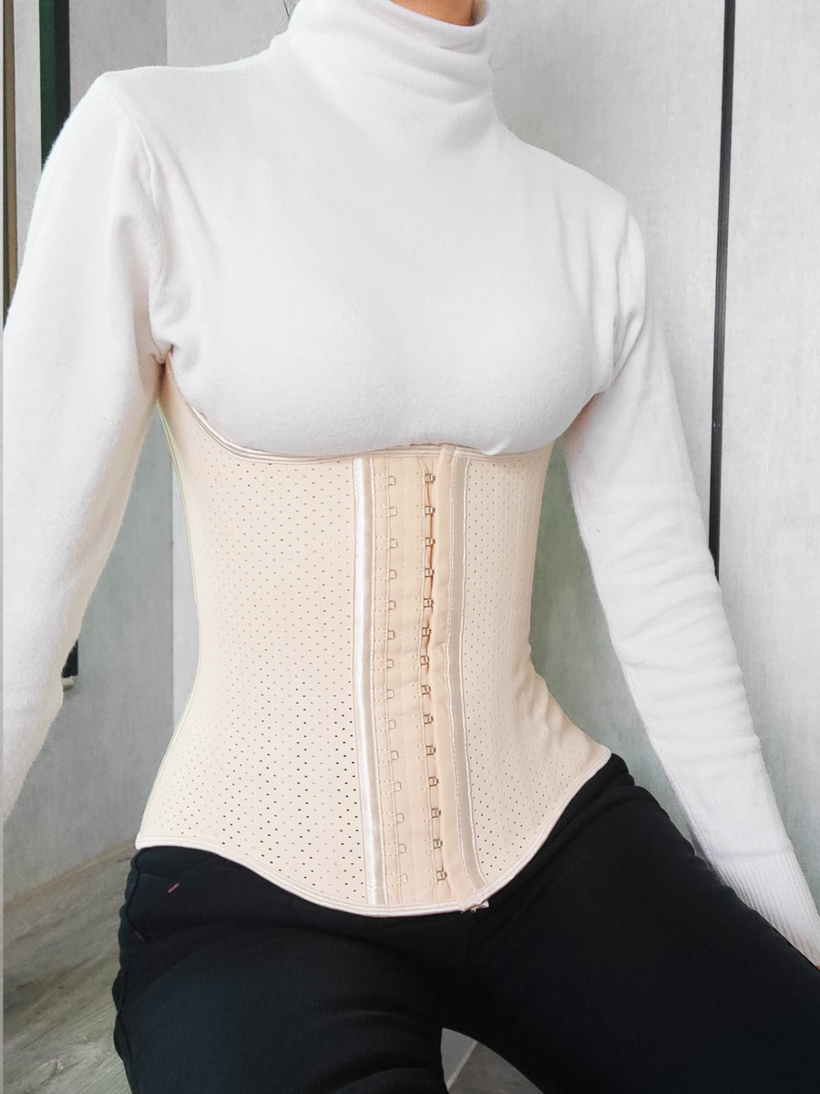 Sexy Corset Latex Rubber Waist Trainer Corsets Women Slimming Body